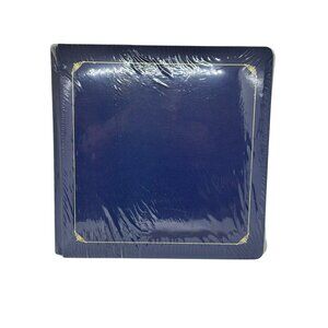 Creative Memories 12x12 Blue Album Pages Gold Corners NEW SEALED Scrapbook